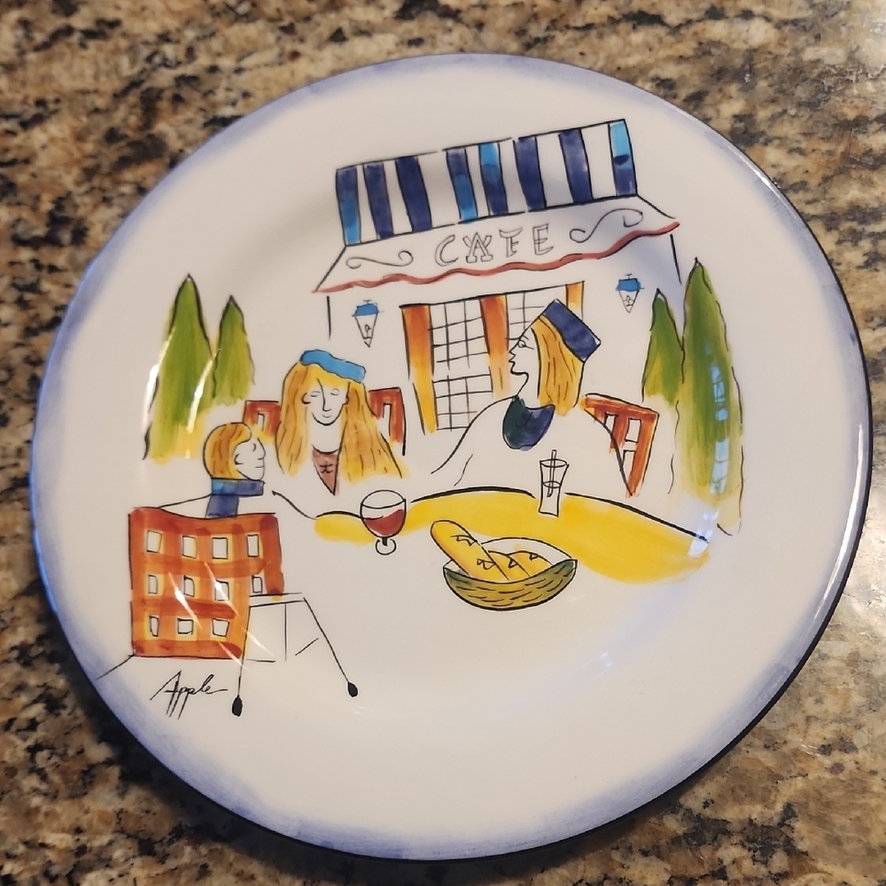 Colorful Decorative Plates Set - Picture 2 of 7